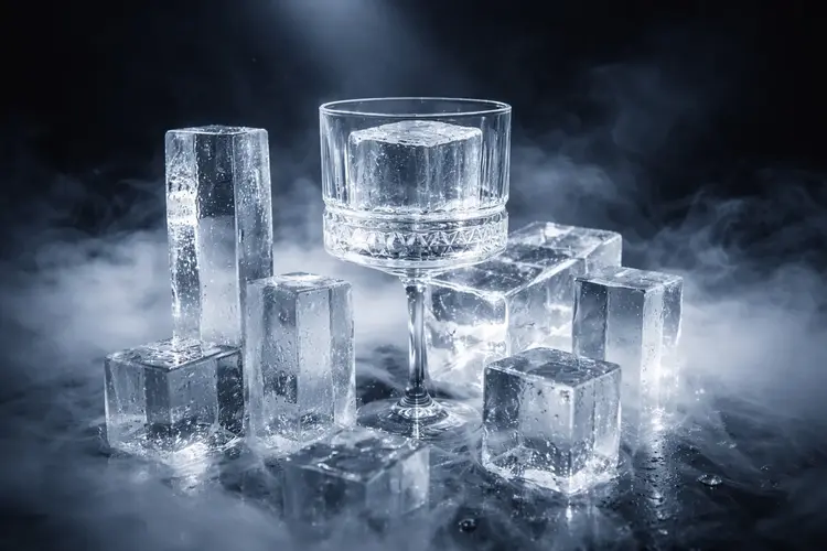 Kristallklare Premium Eiswürfel für Bars in Bern